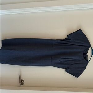 Ann Taylor Classic Navy Midi Dress